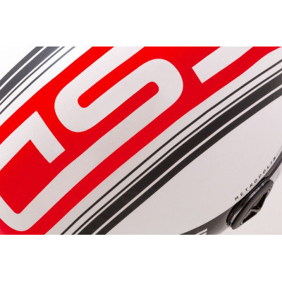 Otevřená přilba Handy Metropolis, CASSIDA (černá/bílá/červená) 2025