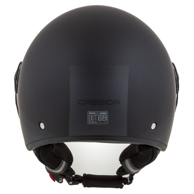 Otevřená přilba Handy, CASSIDA (černá matná/šedá) 2025