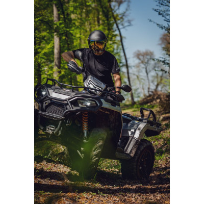 Otevřená přilba Handy, CASSIDA (černá matná/šedá) 2025