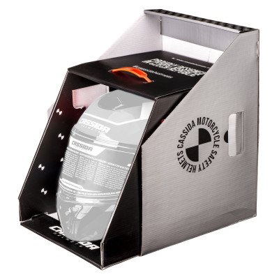 Otevřená přilba Handy, CASSIDA (bílá/černá) 2025