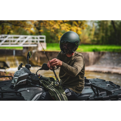 Otevřená přilba Handy, CASSIDA (zelená matná/černá) 2025