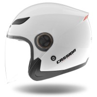 Otevřená přilba Reflex, CASSIDA (bílá)