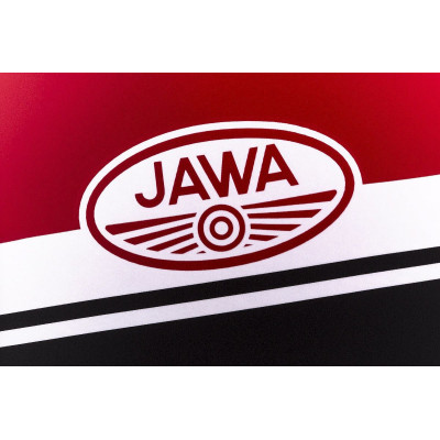 Otevřená přilba Oxygen Jawa OHC, CASSIDA (červená matná/černá/bílá)