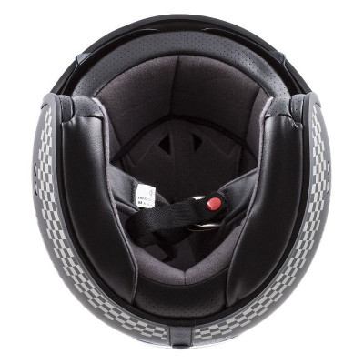 Otevřená přilba Oxygen Rondo, CASSIDA (černá matná/stříbrná)