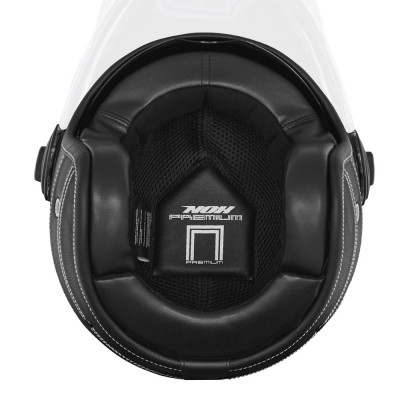 přilba HERITAGE, NOX PREMIUM (černá kůže) 2025