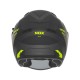 přilba N130 Myst, NOX (černá matná, žlutá fluo) 2025