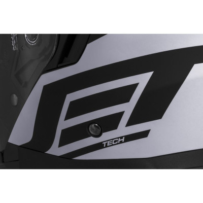 Otevřená přilba Jet Tech Corso, CASSIDA (černá matná/šedá)