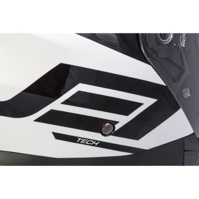 Otevřená přilba Jet Tech Corso, CASSIDA (černá/bílá)