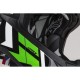 Motokrosová přilba Cross Pro 2 Contra, CASSIDA (zelená perleť/černá/šedá/bílá)