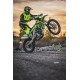 Motokrosová přilba Cross Pro 2 Contra, CASSIDA (zelená perleť/černá/šedá/bílá)