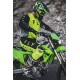 Motokrosová přilba Cross Pro 2 Contra, CASSIDA (zelená perleť/černá/šedá/bílá)