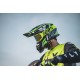 Motokrosová přilba Cross Pro 2 Contra, CASSIDA (zelená perleť/černá/šedá/bílá)