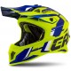 Motokrosová přilba Cross Pro 2 Contra, CASSIDA (žlutá fluo/modrá perleť/černá/bílá)