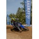 Motokrosová přilba Cross Pro 2 Contra, CASSIDA (žlutá fluo/modrá perleť/černá/bílá)