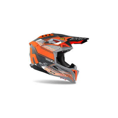 přilba AVIATOR 3.0 Wave, AIROH (oranžová/chrom) 2022