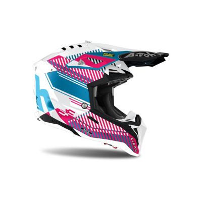 přilba AVIATOR 3.0 Wave, AIROH (růžová/chrom) 2022