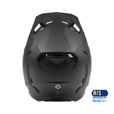 přilba FORMULA SOLID, FLY RACING (černá matná)