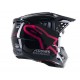 přilba S-M5 COMPASS, ALPINESTARS (černá/růžová)