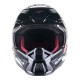 přilba S-M5 COMPASS, ALPINESTARS (černá/růžová)