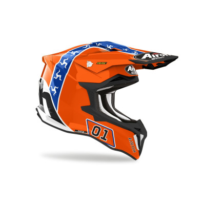 přilba STRYCKER Hazzard, AIROH (oranžová) 2025