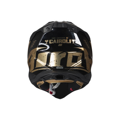 přilba AVIATOR 3.0 "TC 222 THE LEGEND" AIROH (černá/zlatá) 2025