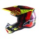 přilba S-M5 SOLAR FLARE, ALPINESTARS (žlutá fluo/červená fluo/černá)
