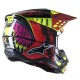 přilba S-M5 SOLAR FLARE, ALPINESTARS (žlutá fluo/červená fluo/černá)