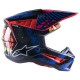 přilba S-M5 SOLAR FLARE, ALPINESTARS (černá/modrá/červená fluo/žlutá fluo)