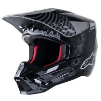 přilba S-M5 SOLAR FLARE, ALPINESTARS (černá/šedá)