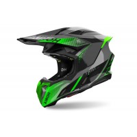 přilba TWIST 3 Shard, AIROH (lesklá zelená) 2025