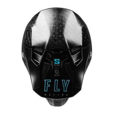 přilba FORMULA S CARBON, FLY RACING - USA (černá)