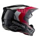 přilba S-M5 HONDA kolekce, ALPINESTARS (černá/červená/šedá) 2025