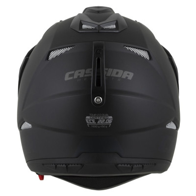 Enduro přilba Tour 2.0 Dual, CASSIDA (černá matná/šedá, plexi s přípravou pro Pinlock) 2025