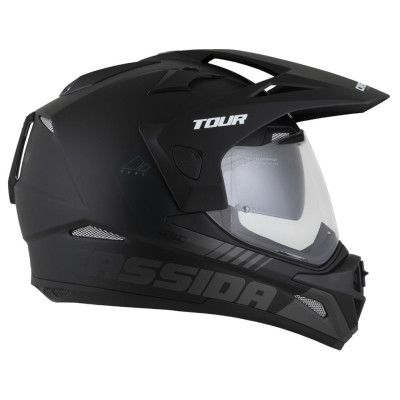 Enduro přilba Tour 2.0 Dual, CASSIDA (černá matná/šedá, plexi s přípravou pro Pinlock) 2025