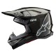 přilba SUPERTECH S-M10 SOLID, ALPINESTARS (lesklý karbon) 2025