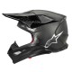 přilba SUPERTECH S-M10 FAME, ALPINESTARS (lesklý karbon/matný karbon) 2025