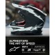 přilba SUPERTECH S-M10 AMPRESS, ALPINESTARS (černá matná/bílá) 2025