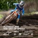 přilba SUPERTECH S-M10 AMPRESS, ALPINESTARS (černá matná/bílá) 2025