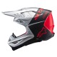přilba SUPERTECH S-M10 FLOOD, ALPINESTARS (stříbrná/černá matná/oranžová fluo) 2025