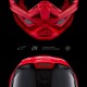 přilba SUPERTECH S-M10 FLOOD, ALPINESTARS (červená fluo/červená matná) 2025