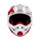 přilba SUPERTECH S-M10 UNITE, ALPINESTARS (červená/bílá) 2025