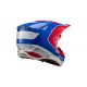 přilba SUPERTECH S-M10 AEON, ALPINESTARS (červená fluo/modrá) 2025