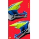 přilba S-M5 SAIL, ALPINESTARS (žlutá fluo/modrá/stříbrná) 2025