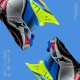 přilba S-M5 SAIL, ALPINESTARS (žlutá fluo/modrá/stříbrná) 2025