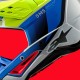 přilba S-M5 SAIL, ALPINESTARS (žlutá fluo/modrá/stříbrná) 2025