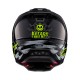 přilba S-M5 RASH, ALPINESTARS (tmavě šedá/červená fluo) 2025