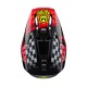 přilba S-M5 RASH, ALPINESTARS (tmavě šedá/červená fluo) 2025
