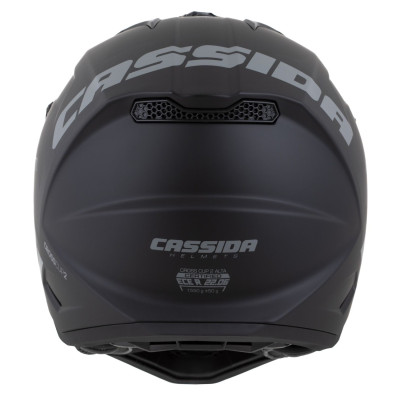 Motokrosová přilba Cross Cup 2 Alta, CASSIDA (černá matná/tmavě šedá) 2025