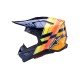 přilba SUPERTECH S-M10 edice TROY LEE DESIGNS, ALPINESTARS (modrá perleť/oranžová fluo/žlutá/červená) 2025