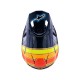 přilba SUPERTECH S-M10 edice TROY LEE DESIGNS, ALPINESTARS (modrá perleť/oranžová fluo/žlutá/červená) 2025